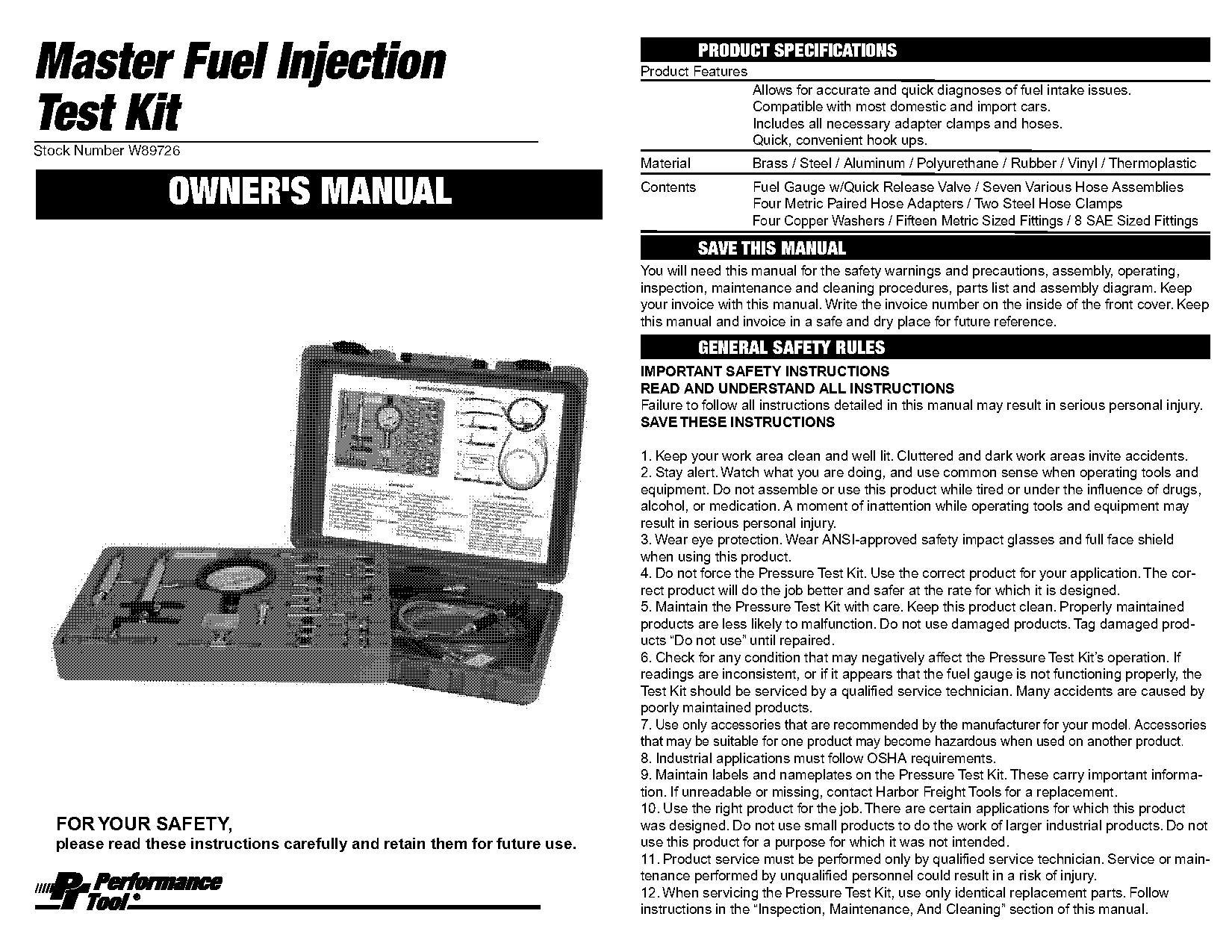 quick release fuel filter tool